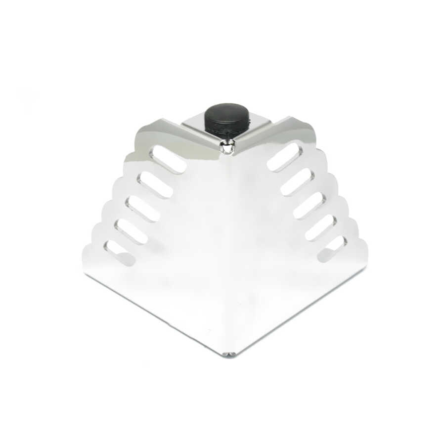Kapsan Metal Koltuk Ayağı Krom H: 100mm
