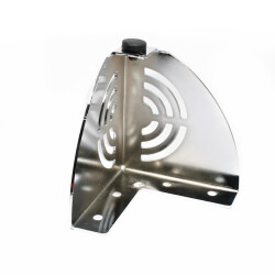 Kapsan Metal Koltuk Ayağı Krom H: 100mm - 2