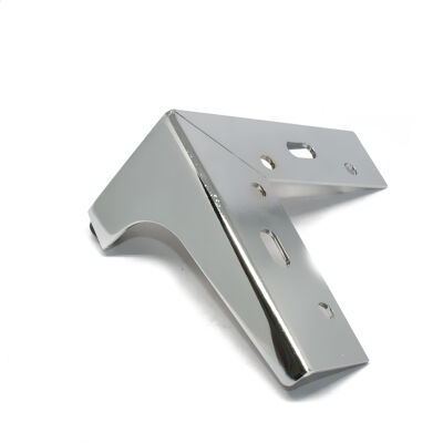 Kapsan Metal Koltuk Ayağı Krom H: 8cm - 1
