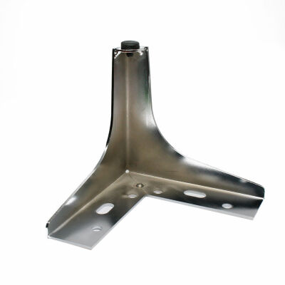 Kapsan Metal Koltuk Ayağı Krom H: 130mm - 2