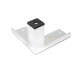 Kapsan Metal Koltuk Ayağı Krom Üçgen H: 70mm - 1