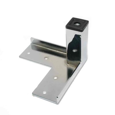 Kapsan Metal Koltuk Ayağı Krom Üçgen H: 70mm - 2