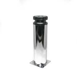 Kapsan Metal Plinth Leg Chrome Adjustable Cap:60Mm H: 20Cm - 1