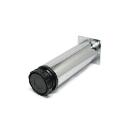 Kapsan Metal Plinth Leg Chrome Adjustable Cap:60Mm H: 20Cm - 2