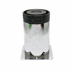 Kapsan Metal Plinth Leg Chrome Adjustable Diameter:60Mm H: 10Cm - 1