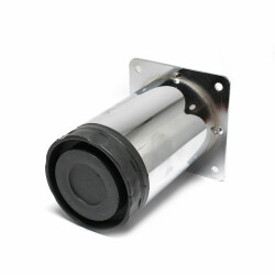 Kapsan Metal Plinth Leg Chrome Adjustable Diameter:60Mm H: 10Cm - 2