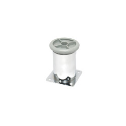 Kapsan Metal Plinth Leg Chrome Adjustable &Oslash;:42Mm H:7 Cm - Kapsan