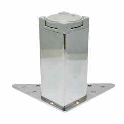 Kapsan Metal Plinth Leg Chrome Cap:40X40Mm H:10Cm0 - Kapsan