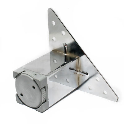 Kapsan Metal Plinth Leg Chrome Cap:40X40Mm H: 7Cm - 2