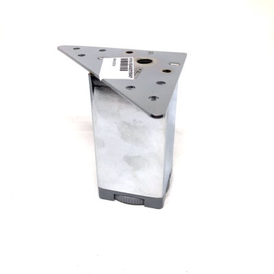 Kapsan Metal Plinth Leg &Oslash; 50X50Mm H:10Cm with Chrome Pingol - 1