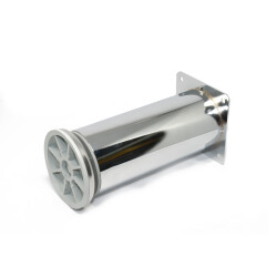 Kapsan Metal Plinth Leg with Chrome Metal Plate Cap:60M H:15 - 2