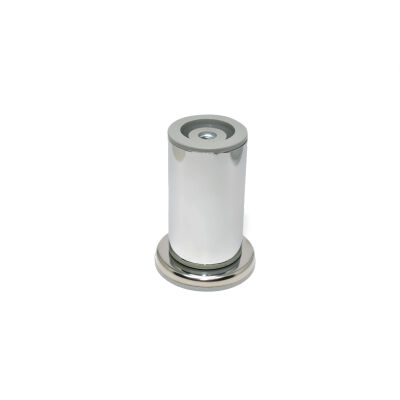Kapsan Metal Plinth Leg with Chrome Stud (M10) &Oslash;51M H:100 - 1