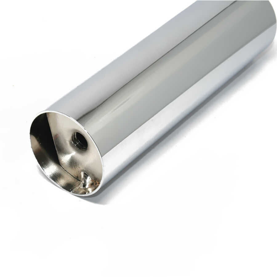 Kapsan Metal Raf Bağlantı Ayağı  Parçası Krom Ø42mm H: 15cm