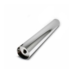 Kapsan Metal Raf Bağlantı Ayağı Parçası Krom Ø:42mm H:25cm - Kapsan