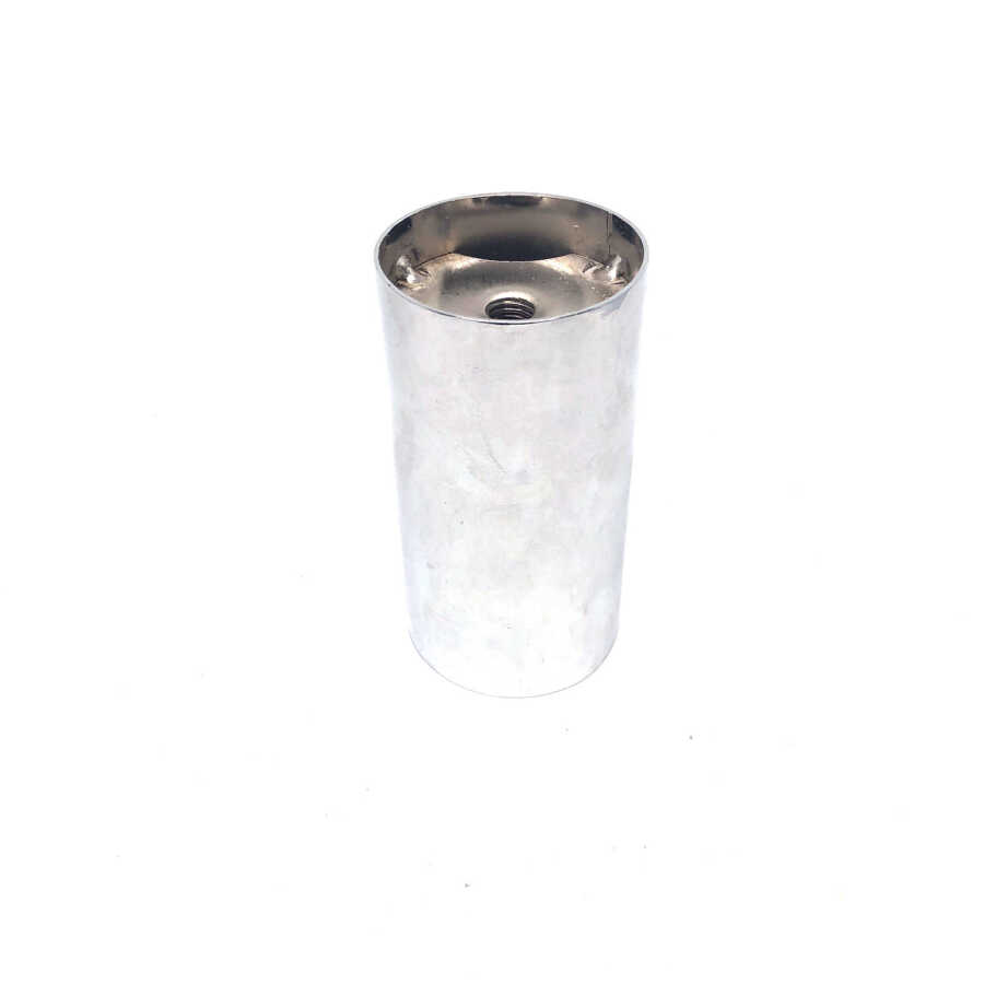 Kapsan Metal Raf Bağlantı Ayağı  Parçası Krom Ø51mm H: 10cm