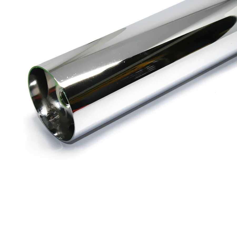 Kapsan Metal Raf Bağlantı Ayağı Parçası Krom Ø:51mm H: 45cm