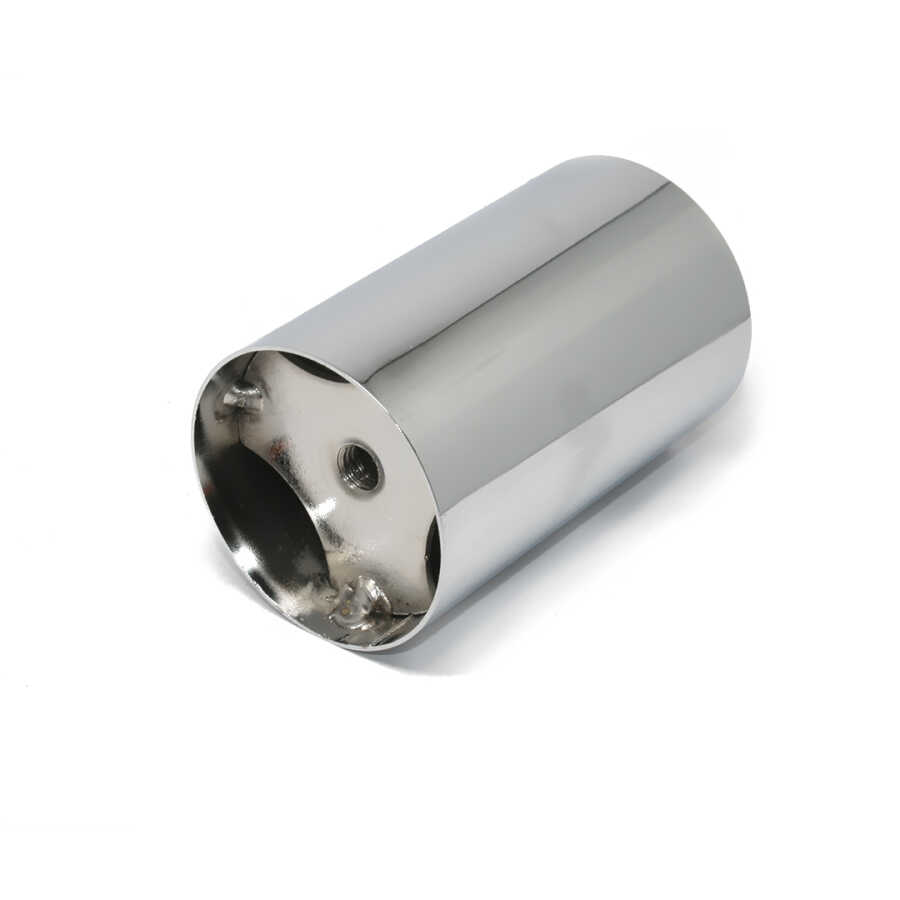 Kapsan Metal Raf Bağlantı Ayağı  Parçası Krom Ø:60mm H: 10cm