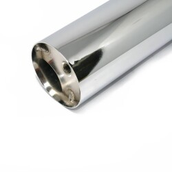 Kapsan Metal Raf Bağlantı Ayağı Parçası Krom Ø:60mm H: 30cm - 1