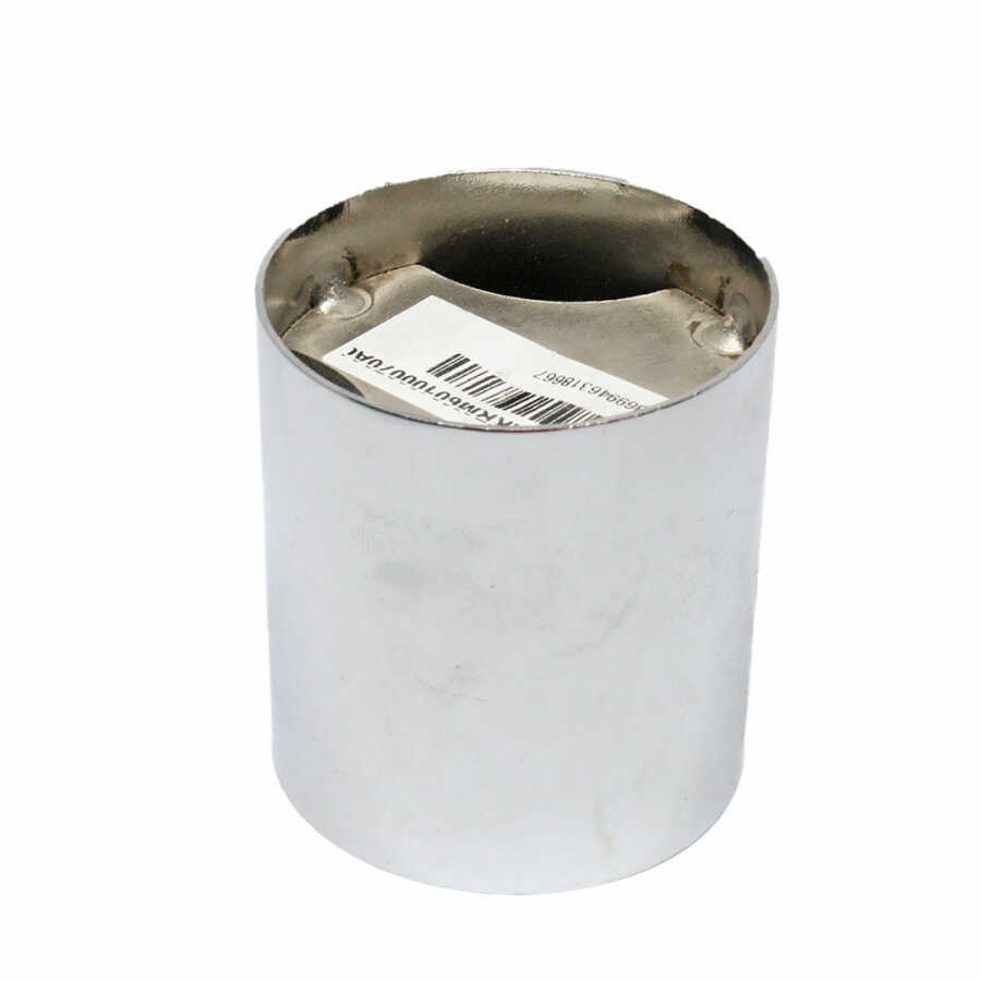 Kapsan Metal Raf Bağlantı Ayağı Parçası Krom Ø:60mm H: 7cm