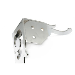 Kapsan Metal Seat Leg Chrome Patterned H: 70 Patterned - 2