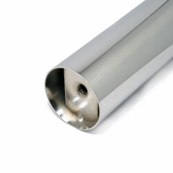 Kapsan Metal Shelf Connection Leg Part Chrome Ø:51Mm H:20Cm - Kapsan
