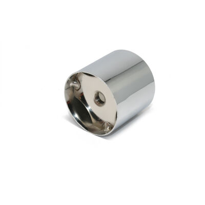 Kapsan Metal Shelf Connection Leg Part Chrome &Oslash;:51Mm H:5Cm - 2