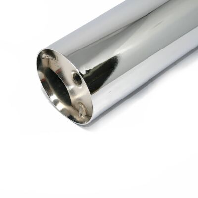 Kapsan Metal Shelf Connection Leg Part Chrome Ø:60Mm H:30Cm - 1