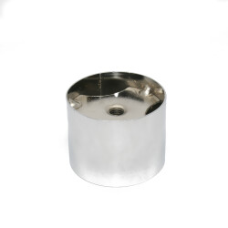Kapsan Metal Shelf Connection Leg Part Chrome &Oslash;:60Mm H:5Cm - Kapsan