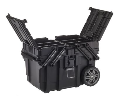 Keter Husky 17203037 Cantilever Job Box Konsol Kapak Tekerlekli Takım Sandığı - 3