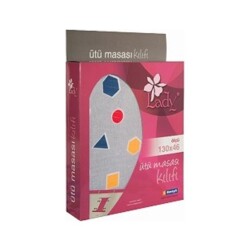 Lady Saraylı Keçeli Ütü Masası Bezi (140x52) GRİ - Saraylı