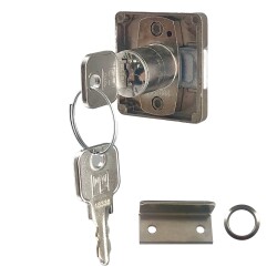 Lehmann Master Square Drawer Lock (Keyed Different Model) - Lehmann
