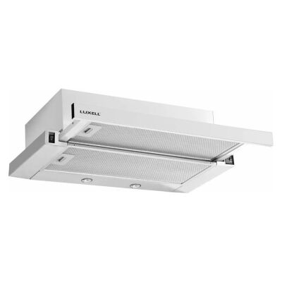 Luxell DS6-905 W Opal Beyaz Sürgülü Aspiratör - 1