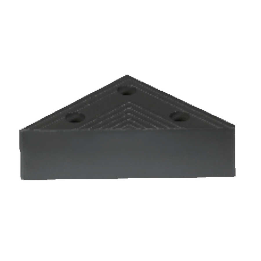 Mc 045 Plastik MC036.06 Üçgen Ayak 3cm Siyah