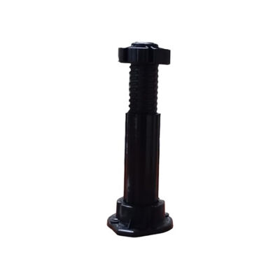 Mc Bazix Adjustable Plastic Plinth Leg 15-17 cm Black - 1