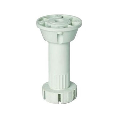 Mc Bazix Plastic Adjustable Divan Leg 10-12 cm White - 1