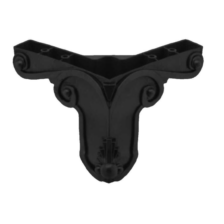 Mc Plastik Ayak Aslan 9cm Siyah