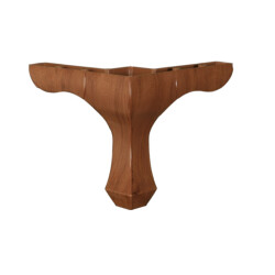 Mc Plastik MC048-02 Ayak Lükens 14cm (15X15) Ahşap - Mc