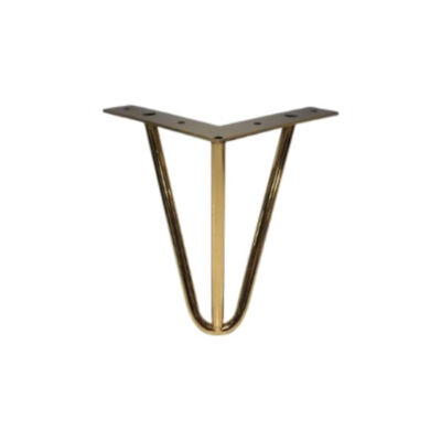Mc Plastik MC111-61 Seagull Furniture Leg 15 cm Gold Color - 1