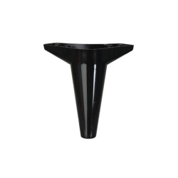 Mc Wetra 15 cm Plastic Furniture and Divan Leg Black - 1