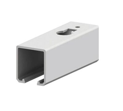Mepa Al 40C Series Top Sliding Door Rail Aluminum - 2 Meters - 1