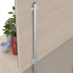 Mepa Ate 70cm Ayna Tutucu Profil 10X20X1 - 1