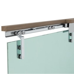 Mepa Fkm 80 C2 Double-Sided Soft-Close Sliding Glass Door Mechanism - 1