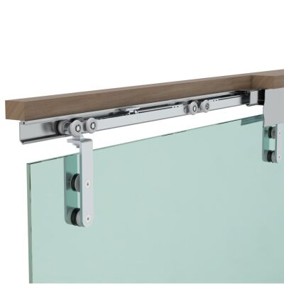Mepa Fkm 80 C2 Double-Sided Soft-Close Sliding Glass Door Mechanism - 1