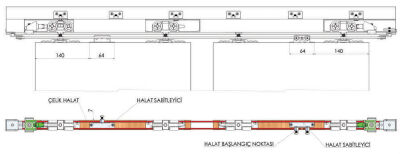 Mepa Hsk 80 Sliding Door Mechanism - 4