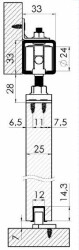 Mepa Hsk 80 Sliding Door Mechanism - 5