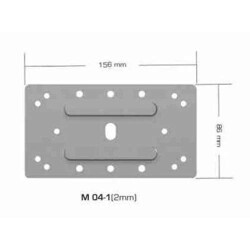 Mepa M 04.1 Flat Wedge Connection - 2