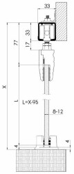 Mepa Sck 40 KG Sliding Glass Door - 7