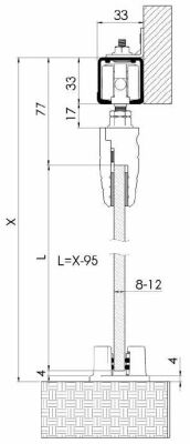 Mepa Sck 40Kg Sürme Cam Kapı - 7