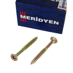 Meridian Chipboard Screw 3.5X18 Yellow (1000 Pieces) - Meridyen