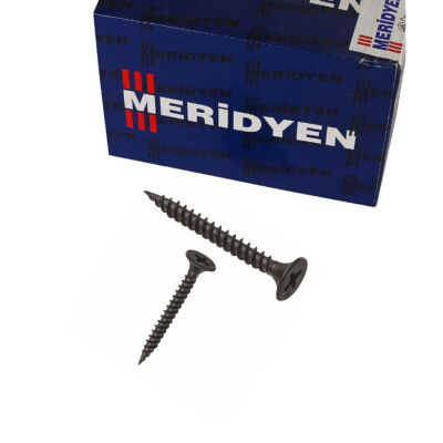 Meridian Chipboard Screw 3.5X20 Black (1000 Pieces) - 1